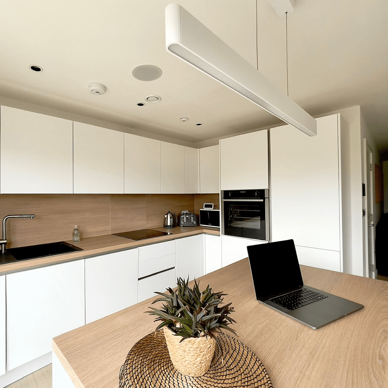 In-Ceiling Speaker Install In Kitchen